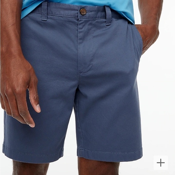 J crew overcast blue 9" flex chino short - Picture 2 of 4